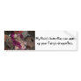 RedBlossom Butterfly Fae Bumper Sticker
