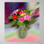 Redboy 's vase  poster