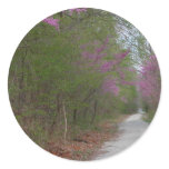 Redbud Trail Round Stickers