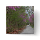 Redbud Trail Square Button