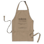 Redeem the Time Apron