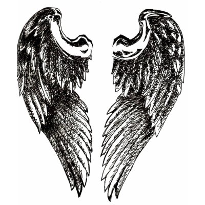 Redeemed Wings Girl T T-shirts by xSTEADFASTx