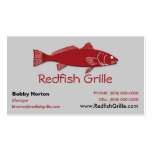 Redfish Grille Business Card