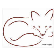 RedFox Postcard