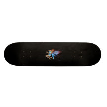 Redhead 3D Pixie - Purple & Blue Skate Board Decks