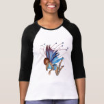 Redhead 3D Pixie - Purple & Blue t-shirts