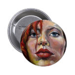 Redhead, a self portrait buttons
