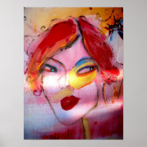 "Redhead" Print