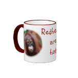 Redheads are Hot Humour mugs
