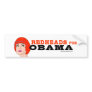 Redheads for Obama Sticker Bumper Sticker