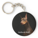 Redheads RULE! keychains