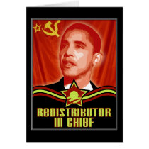 Redistributor In Chief Greeting Cards