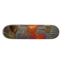 Redneck Abstract 01 Custom Skateboard