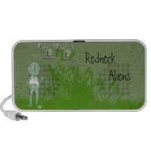 Redneck Aliens Doodle Speaker