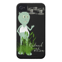 Redneck Aliens iPhone 4 Barely There Case iPhone 4 Cases
