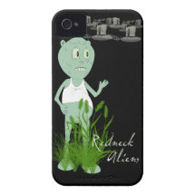 Redneck Aliens iPhone 4 ID Case