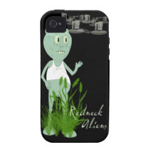 Redneck Aliens iPhone 4 Tough Case