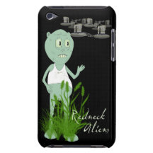 Redneck Aliens iPod Touch Barely There Case Barely There iPod Cover