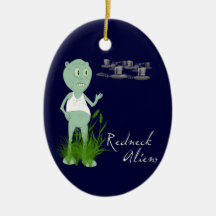 Redneck Aliens Ornament