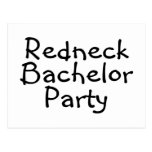 Redneck Bachelor Party Postcards