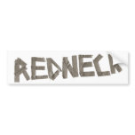 Redneck bumper sticker bumper stickers