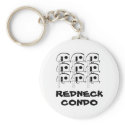 REDNECK CONDO keychain