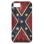 Redneck Confederate Flag with Brick Wall Texture iPhone 5 Cases