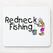 Redneck Fishing Mouse Mats