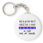 REDNECK FULL SET OF TEETH T-SHIRTS AND GIFTS keychains
