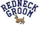 Redneck Groom Embroidered Shirt