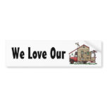 Redneck Hillbilly Camper Bumper Sticker bumper stickers