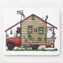 Redneck Hillbilly Camper Mousepads