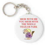 redneck hillbilly joke keychains