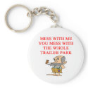 redneck hillbilly joke keychains