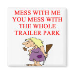 redneck hillbilly joke magnets