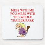 redneck hillbilly joke mousepads