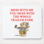 redneck hillbilly joke mousepads