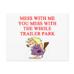 redneck hillbilly joke postcards