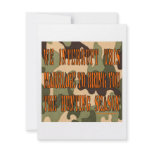 REDNECK MARRIAGE & HUNTING SEASON T-SHIRT invitations