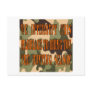 REDNECK MARRIAGE & HUNTING SEASON T-SHIRT POST CARDS