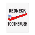 REDNECK TOOTHBRUSH T-SHIRTS AND GIFTS postcards