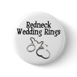 Redneck Wedding Rings buttons