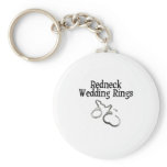 Redneck Wedding Rings keychains