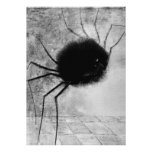 Redon's Smiling Spider Halloween Invitation