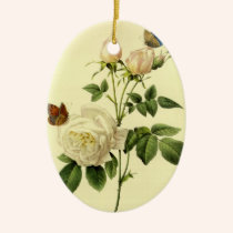 Redoute Bengal Rose The Hymenee ornaments