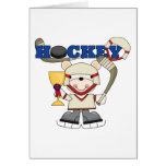 redpolarhockeyone greeting card