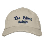 REDREAMING FREE RANGE HUMAN bbcap embroidered hats