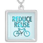 Reduce Reuse Bicycle Pendant