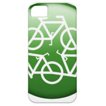 Reduce Reuse Recycle Green Bicycle iPhone 5 Cover