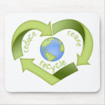 Reduce, Reuse, Recycle mousepads